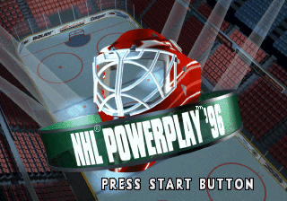 NHL Powerplay screenshot 2 for Sega Saturn